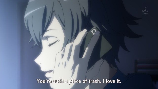 OreGairu S2 episode 5 anime - Hikigaya Hachiman loves that Zaimokuza Yashiteru is trash