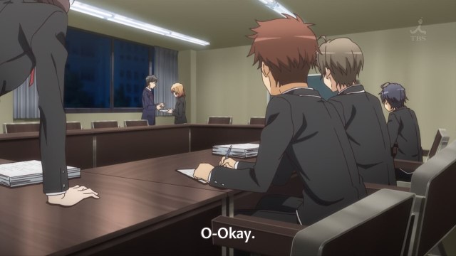 OreGairu S2 episode 6 anime - Tamanawa heaps work on Isshiki Iroha