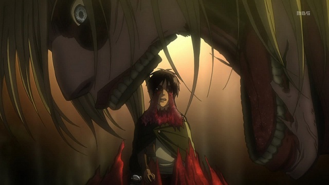 Female Titan eats Eren Yeager - Shingeki no Kyojin / Attack on Titan