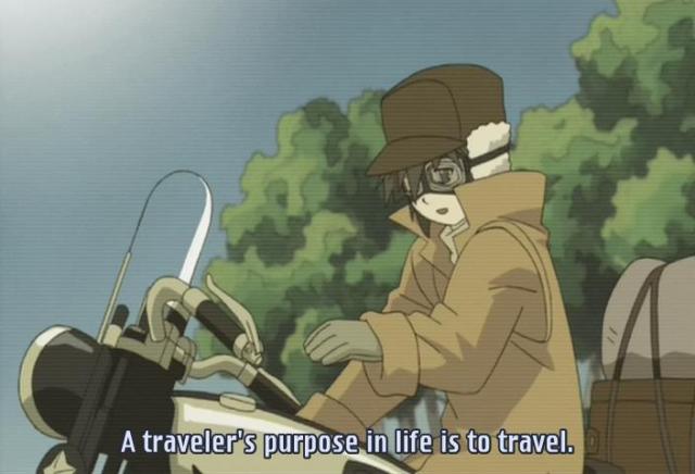 Kino's Journey anime episode 1 / Kino no Tabi anime episode 1 - A traveler's purpose